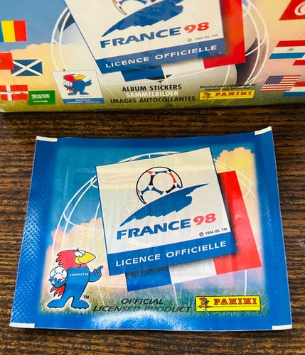 Panini world cup france - panini, 1998