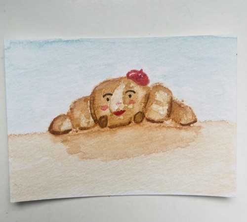 Acquerello originale aceo - originale,