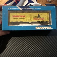 MANTOVA - Scala HO - The Master Builders Chicago MODELLO HOBBY SHOW Box Car NUOVO