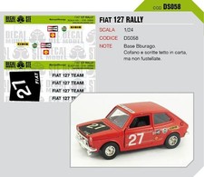 FIAT 127 RALLY -  BURAGO 1/24