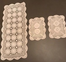 Centrini uncinetto, fatto a