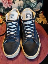 Converse blu scamosciate 