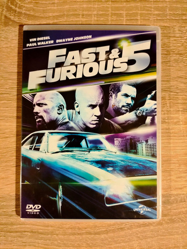 Dvd fast furious 5 - dvd,