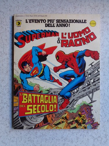 Superman uomo ragno corno - l'uomo,