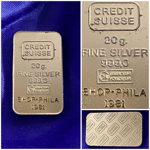 Lingot argent pur banque - lingot,