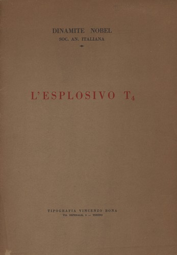Libro esplosivo dinamite - l,
