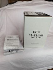 Obiettivo Canon EF-M 11-22mm -