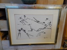 Giuseppe Tarantino disegno A China 1980