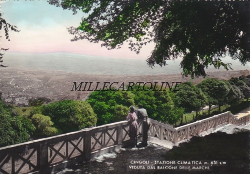 Cingoli veduta dal balcone - ,