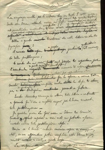 Autografo storia fiume - autografo,