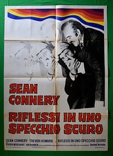 MANIFESTO 2F RIFLESSI IN UNO SPECCHIO SCURO SEAN CONNERY TREVOR HOWARD LUMET A04