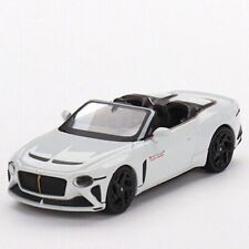 Mini GT 1:64 Bentley Mulliner Bacalar Car Zero White