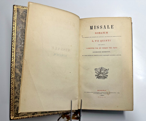 Missale romanum 1850 rare - missale,