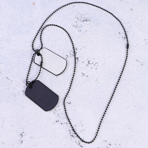 Collana con ciondolo doppio