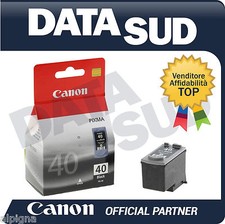 CARTUCCIA CANON PG 40 ORIGINALE PER iP1200 1300 1600 1700 MP170 180 190 220