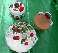 tris cucina marca Spigarelli disegno ciliegie