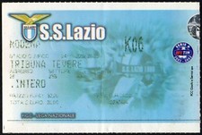 BIGLIETTO STADIO TICKET LAZIO