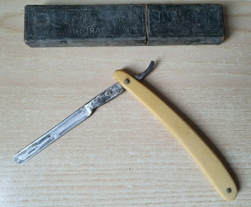 Rasoio mano libera vintage - mano,