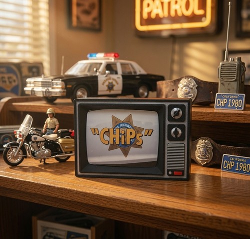 Chips espositore retrò - chips, tv