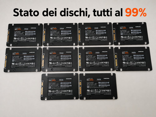 10x samsung 860 evo - evo, 250