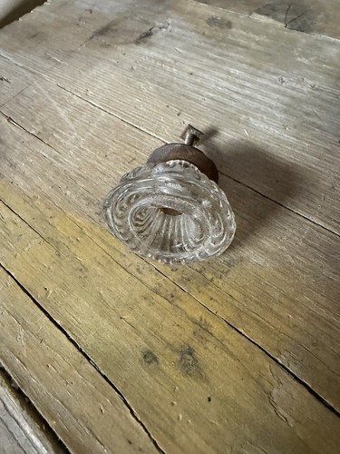 Pomello vetro vintage - pomello,