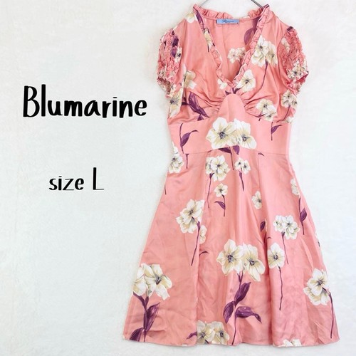 Abito blumarine seta - blumarine, in
