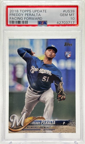 Psa freddy peralta 2018 - psa, 10