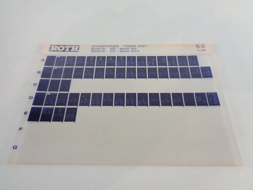 Microfiche catalogo ricambi - microfiche,