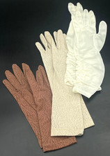 GUANTI VINTAGE - LOTTO 3 PEZZI - VARIE TIPOLOGIE