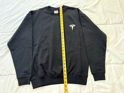 Felpa uomo nera tesla - felpa,