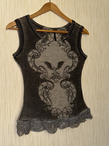 Vintage top graphic - graphic, jean