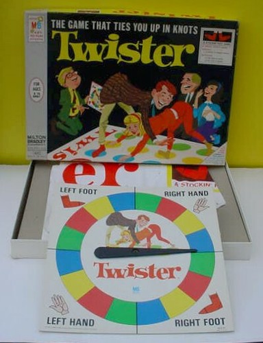 Gioco vintage 1966 - , twister