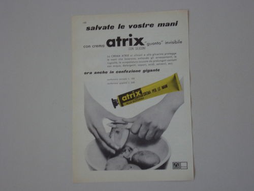 Advertising pubblicità 1960 - advertising,