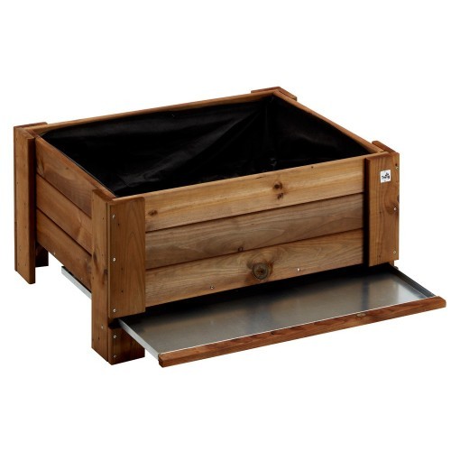 Vaso legno fioriera - vaso,