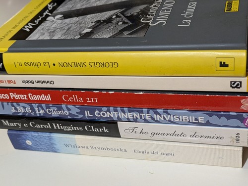 Lotto libri romanzi poesie - 6,
