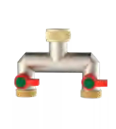 Rubinetto doppio giardino - doppio,