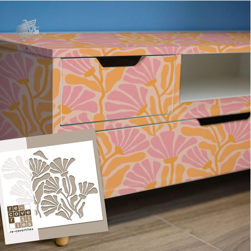 Stencil parete muro piastrelle - stencil,