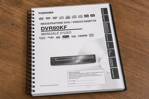 Manuale toshiba dvr80kf - manuale,