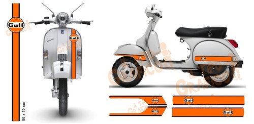 Kit completo gulf vespa - completo,