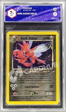 CARTA POKEMON DARK SCIZOR NEO DESTINY 9/105 ITA GRAAD 7.5 TRADING CARD GAME