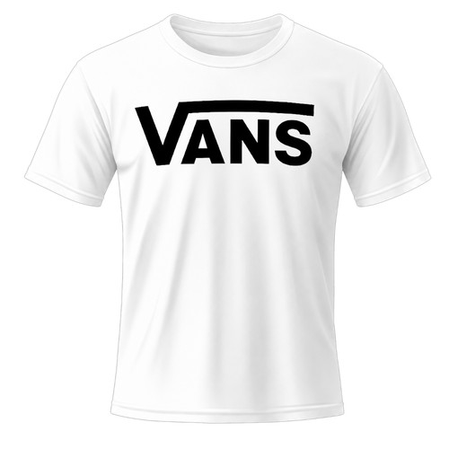 Shirt uomo vans logo - t-shirt, bianco