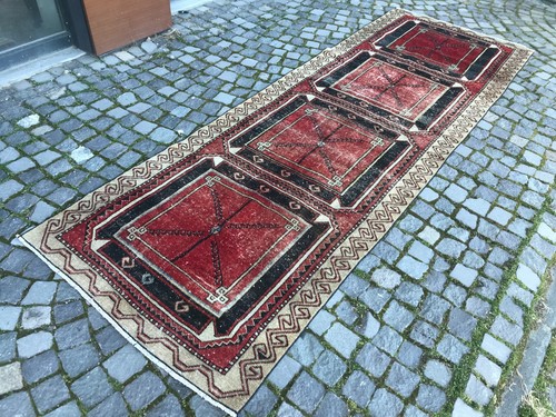 Tappeto vintage turco fatto - , a