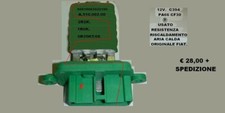 resistenza aria calda, riscaldamento condizionatore, gruppo fiat compatibile.