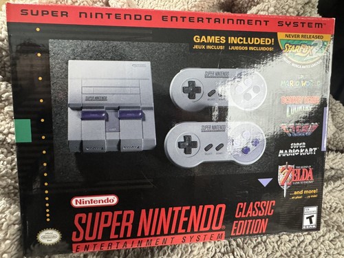 Nintendo super nes mini - nintendo,