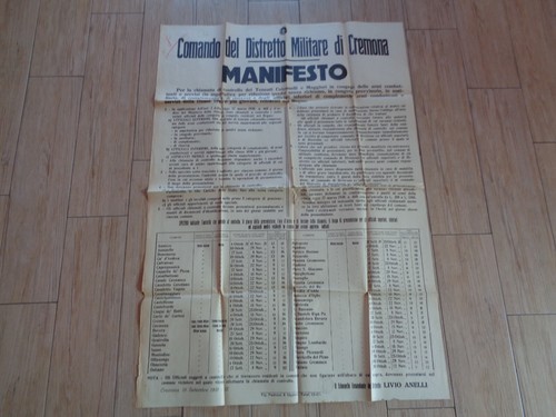 Fascismo manifesto comando - fascismo,