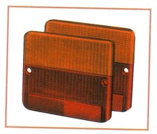 COPPIA VETRI LENTE STOP FRECCE