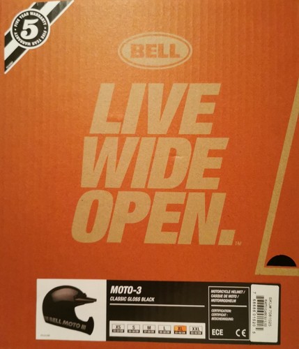 Casco bell moto retro - casco,