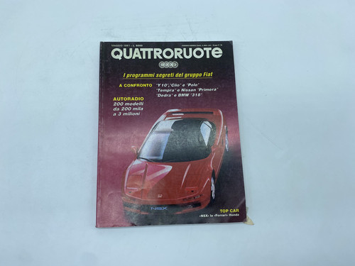 Rivista quattroruote annata - quattroruote,