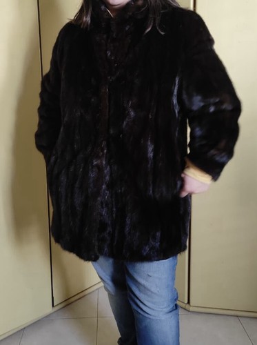 Pelliccia visone marrone - pelliccia,