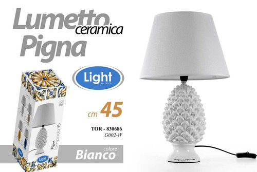 Lumetto pigna lampada abat - lumetto,